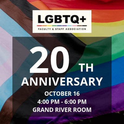 PARTNER EVENT: LGBTQ+ FSA 20th Anniversary Celebration